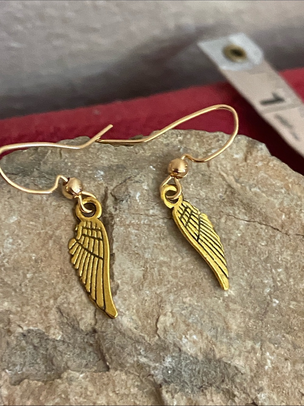 5/$10❤️❤️❤️NEW Handmade Angel Wings Earrings